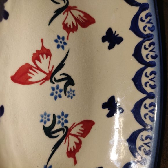 Polish Pottery Wiza Oval Dish/Bowl - Picture 3 of 5